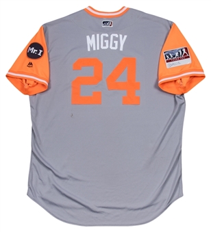 2017 Miguel "Miggy" Cabrera Game Used & Photo Matched Detroit Tigers Alternate Road Jersey Used on 8/25/17 - Players Weekend Jersey - Home Run Jersey! (MLB Authenticated & Sports Investors)